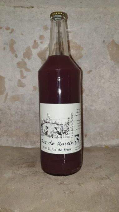 JUS DE RAISIN ROUGE - Les Tuiles Bleues